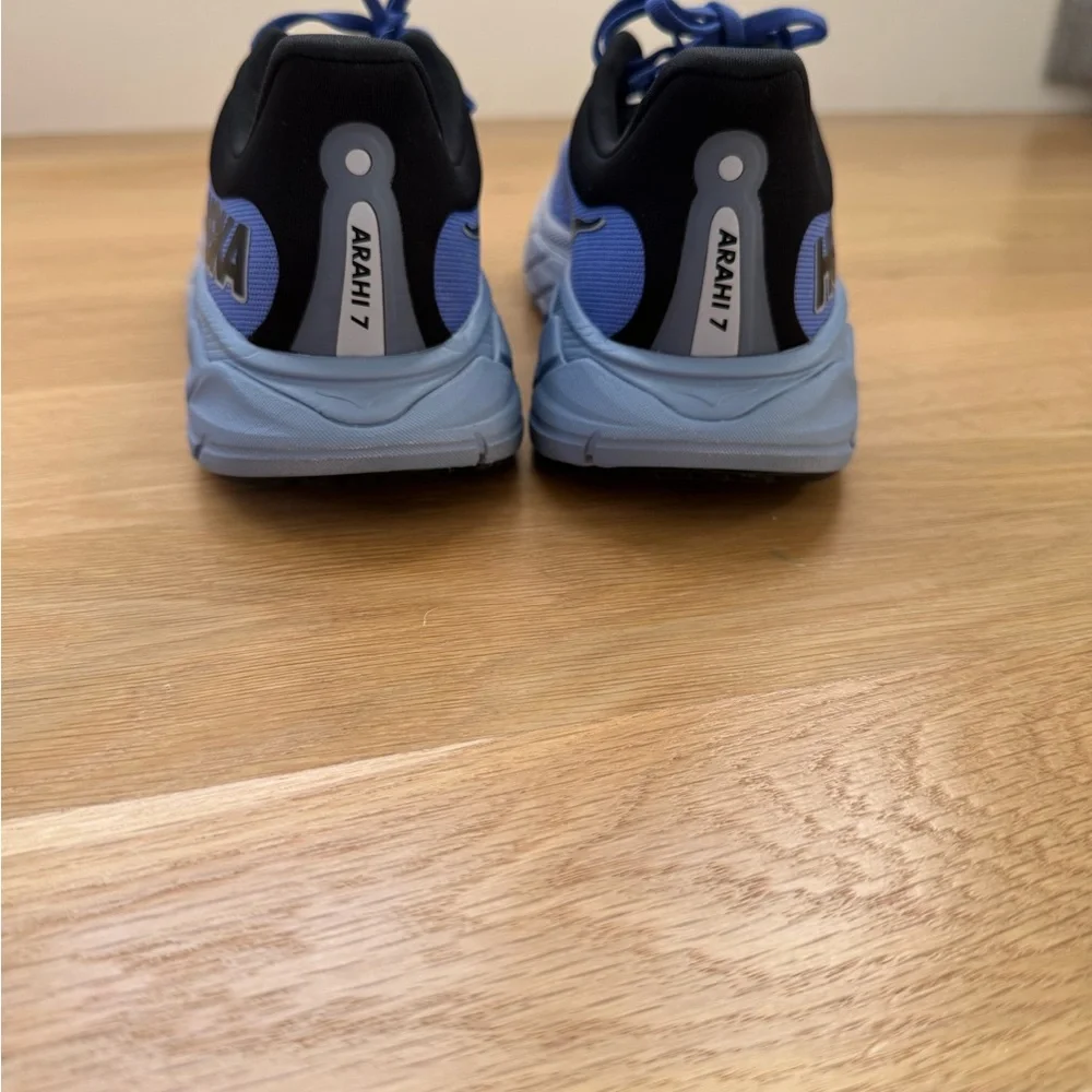 Hoka Vibrant Blue Athletic Sneakers - Picture 3 of 8